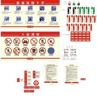 加油站  温馨提示 标识标牌图片