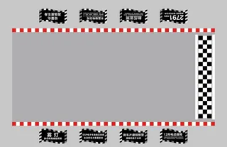 赛车道地贴图片