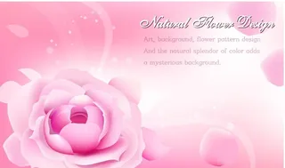 矢量梦幻牡丹花花朵图片