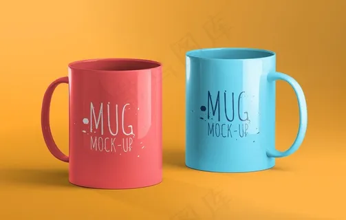 马克杯展示样机图片