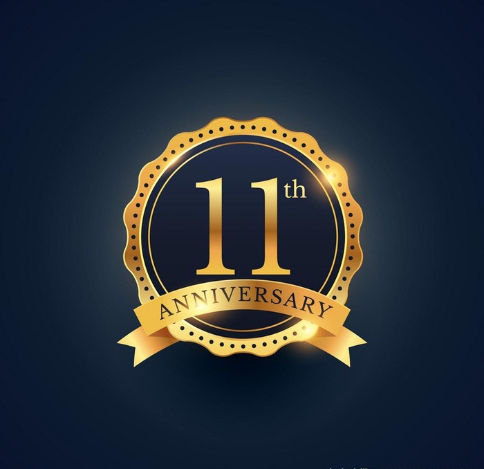 金色周年庆图标图片