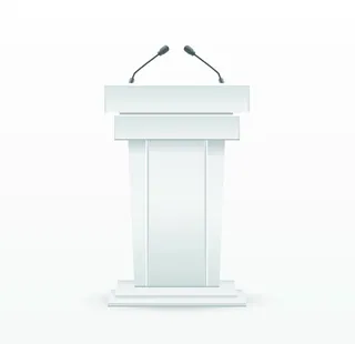 演讲台图片