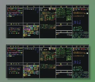 CAD材质模型图片