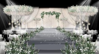 婚礼效果图图片