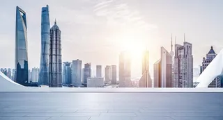 建筑合成海报图片