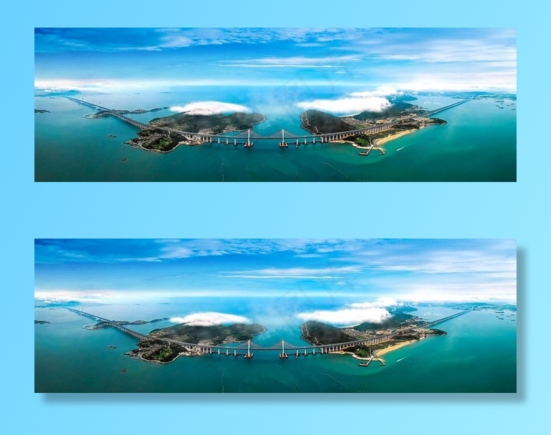 平潭公铁大桥图片