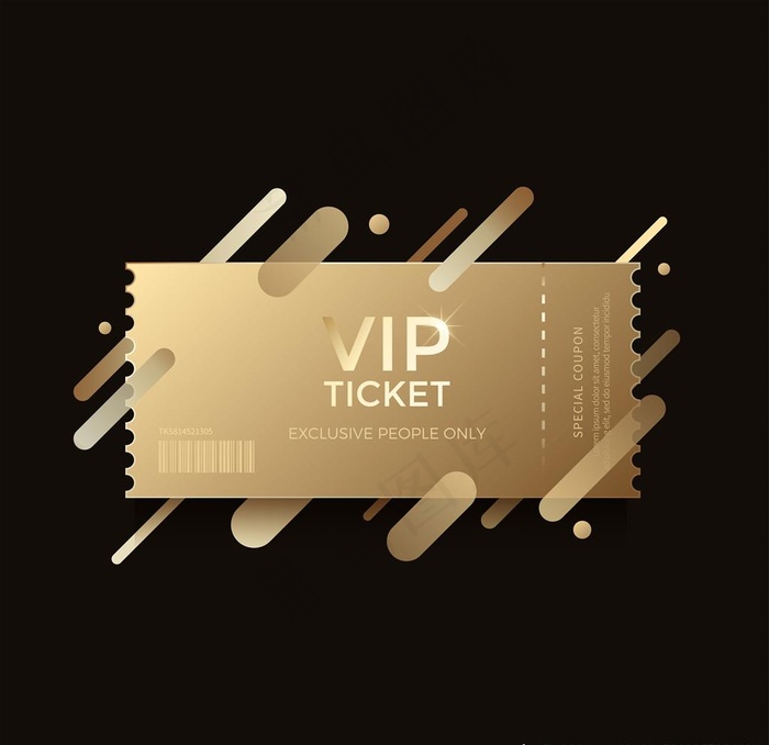 高档 金色 vip 会员卡片图片