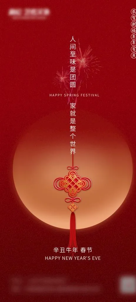 除夕海报图片(1500x3110)psd模版下载