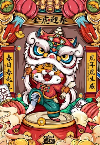 2022虎年图片