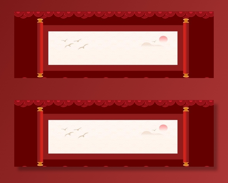 画卷动画图片(1920x700)psd模版下载