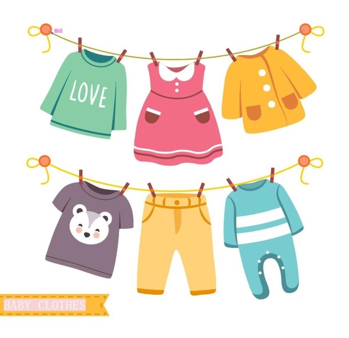 矢量童装图片
