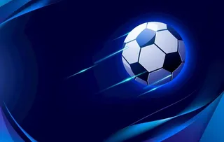 足球宣传画图片