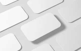 高档名片样机图片