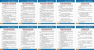 建筑工地制度牌图片