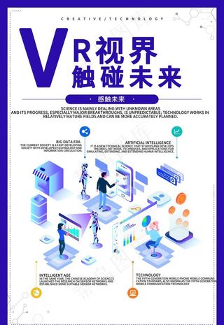VR科技海报图片