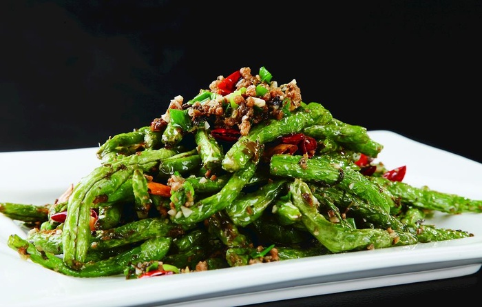干煸豆角图片