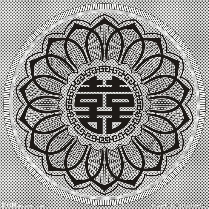 特效压纹喜庆花纹背景素材图片cdr矢量模版下载