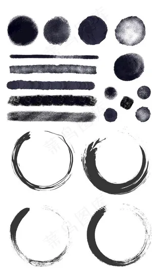 水墨素材 边框图片