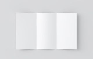 三折页样机图片