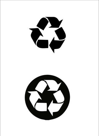 循环回收标示图片