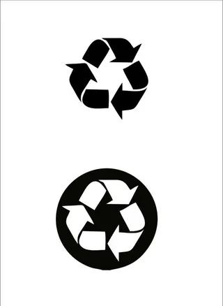 循环回收标示图片