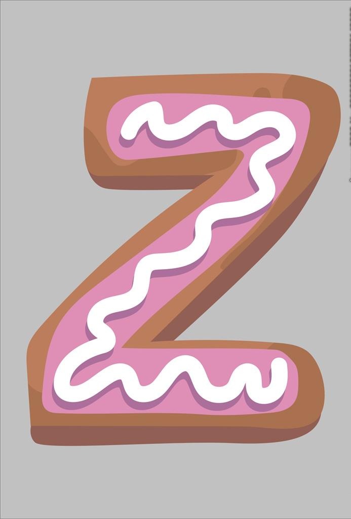 字母z图片cdr矢量模版下载