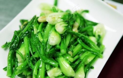 炒青菜图片