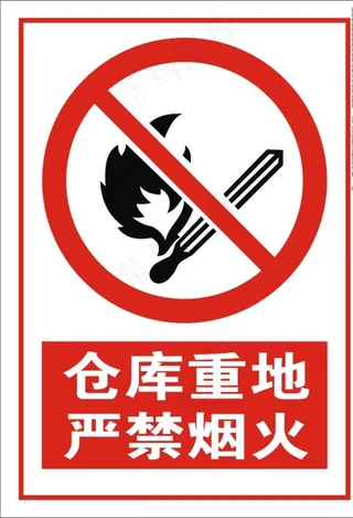 仓库重地严禁烟火图片