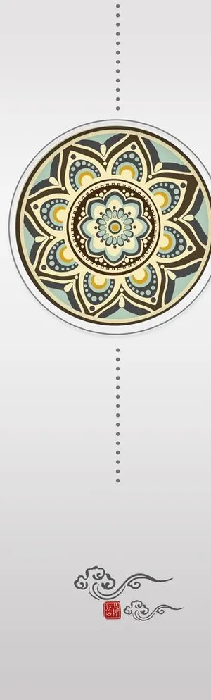 花纹装饰画图片