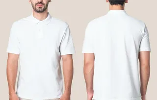 白色T恤样机图片