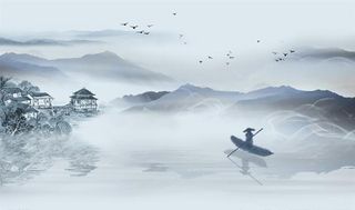 意境山水图片