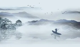 意境山水图片