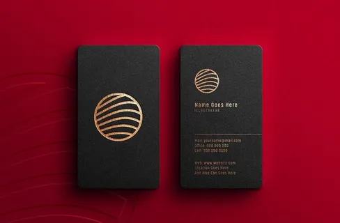 质感烫金名片样机图片 质感烫金名片样机图片