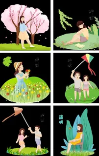 清明节素材图片 清明节素材图片