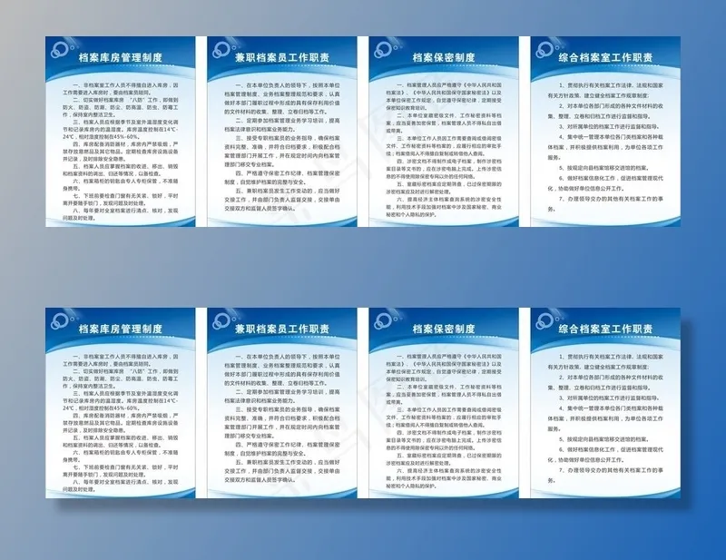 上墙制度图片