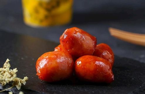 小香肠 一口肠  小吃图片