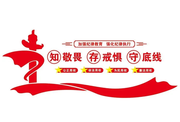 廉政文化墙图片cdr矢量模版下载