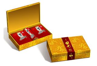 黄色礼品盒效果图图片