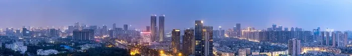 城市全景图片