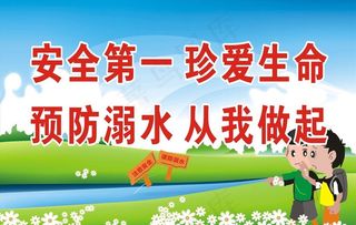 防溺水宣传图片