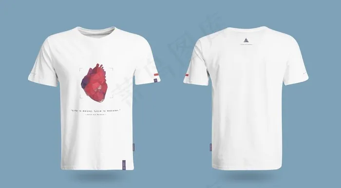 衣服样机图片psd模版下载