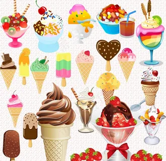 冰淇淋集图片