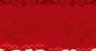 红色展板背景图片