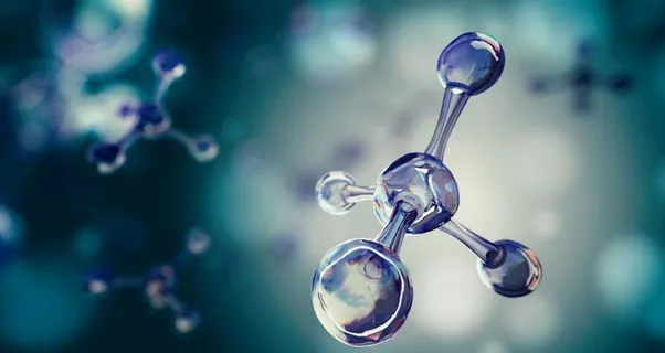 生物科学分子背景素材图片