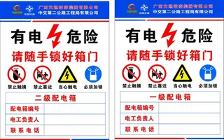 有电危险图片