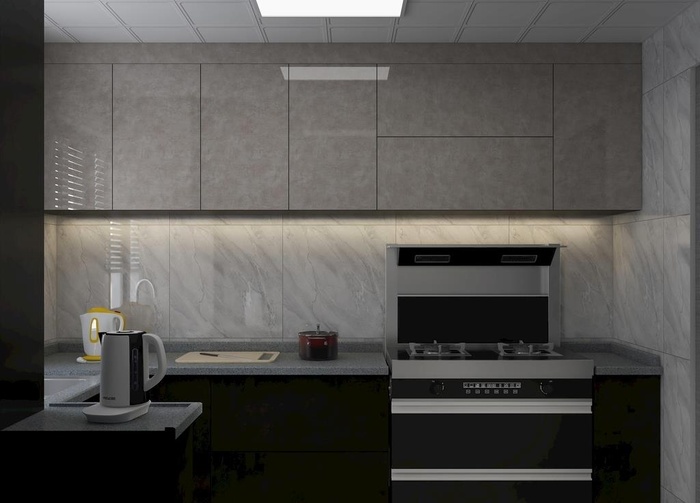 现代厨房橱柜设计效果图图片