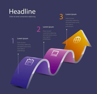 信息图模板 流程图片