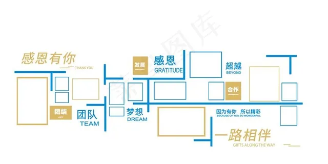 企业团队照片展示墙图片