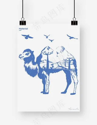 骆驼图片