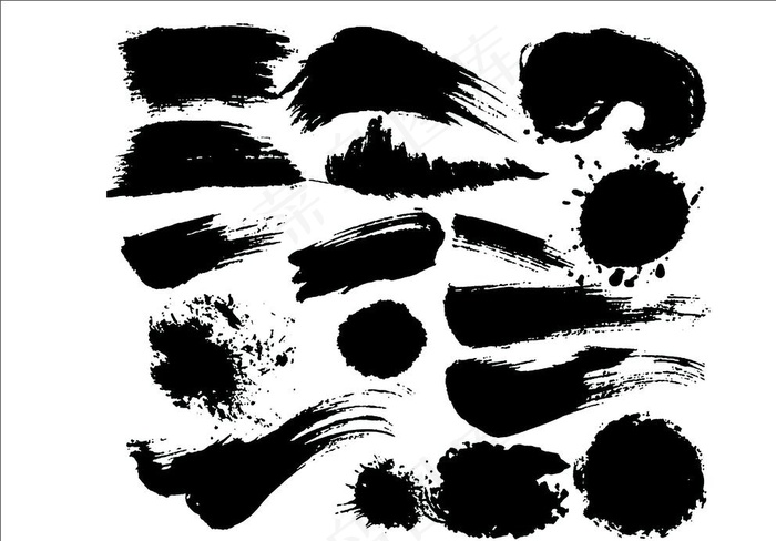 书法  笔触     图片